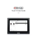 Mastervolt CZone Touch 10 User Manual preview