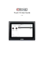 Preview for 1 page of Mastervolt CZone Touch 10 User Manual