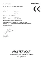 Preview for 8 page of Mastervolt DC Master 24/12 50-60A User Manual