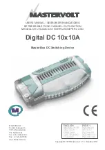 Preview for 1 page of Mastervolt Digital DC 10x10A User Manual