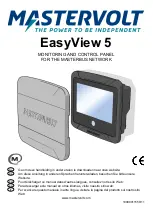 Mastervolt EasyView 5 Manual preview