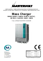 Mastervolt MASS 12/60-2 User Manual предпросмотр