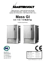 Mastervolt Mass GI 3.5 MultiTap User Manual preview