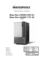 Предварительный просмотр 1 страницы Mastervolt Mass Sine 24/4000 User And Installation Manual