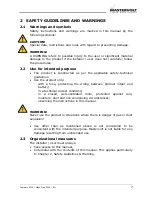 Предварительный просмотр 7 страницы Mastervolt Mass Sine 24/4000 User And Installation Manual