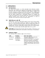 Предварительный просмотр 9 страницы Mastervolt Mass Sine 24/4000 User And Installation Manual