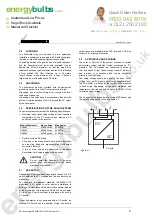 Предварительный просмотр 9 страницы Mastervolt Sunmaster XS2000 User And Installation Manual