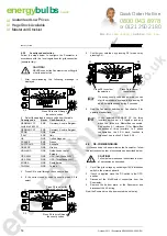 Предварительный просмотр 14 страницы Mastervolt Sunmaster XS2000 User And Installation Manual