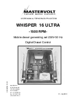 Mastervolt WHISPER 16 ULTRA User Manual preview