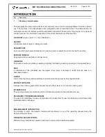 Preview for 6 page of Masterweld MW 1900 Instruction Manual For Use And Maintenance