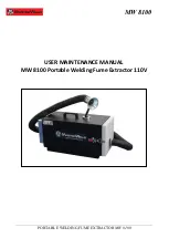 Masterweld MW 8100 User & Maintenance Manual preview