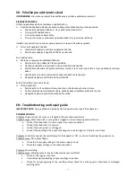 Preview for 23 page of Masterweld MW2040 Instructions For Use And Maintenance Manual