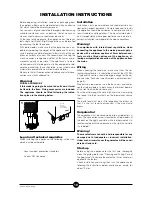 Preview for 10 page of mastro ABH3 Series Instructions For Installation, Use And Maintenance Manual