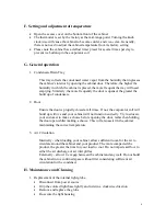 Preview for 6 page of mastro BSF-170 Service Manual