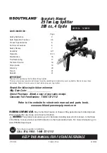 MAT Engine Technologies Southland SLS20825 Operator'S Manual preview