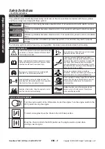 Preview for 2 page of MAT Engine Technologies Southland SLS20825 Operator'S Manual