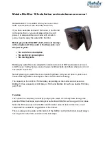 Preview for 1 page of MATALA Biofilter 10 Installation And Maintenance Manual