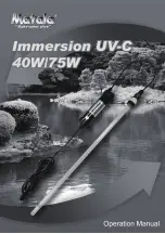 MATALA Immersion UV-C Operation Manual предпросмотр