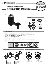 Matatakitoyo Torque Tools MT2-4000N Operation Manual preview