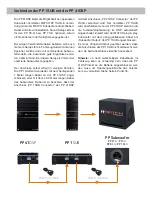 Preview for 8 page of Match PP 41DSP User Manual