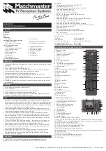 Matchmaster 12MM-DSTM1 Instruction Manual preview