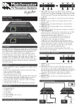 Matchmaster 34MM-4K50 Instruction Manual preview