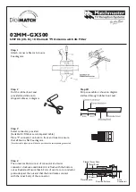 Matchmaster DigiMATCH 02MM-GX500 Quick Start Manual preview