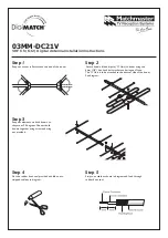 Preview for 1 page of Matchmaster Digimatch 03MM-DC21V Installation Instructions