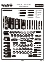 Preview for 16 page of Matco Tools 124MATDS Quick Start Manual