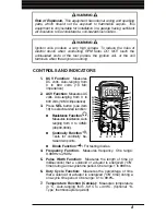 Предварительный просмотр 9 страницы Matco Tools ADMM50 Operating Instructions Manual