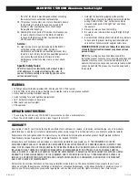 Preview for 3 page of Matco Tools ALCOB15C Installation Manual Operating Instructions Warranty