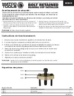 Preview for 3 page of Matco Tools BCIHD Quick Start Manual