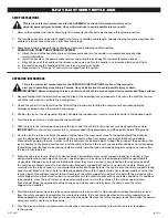 Preview for 3 page of Matco Tools BJ12T Operating Instructions Manual