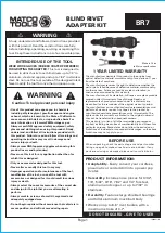 Preview for 1 page of Matco Tools BR7 Manual