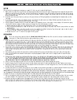 Preview for 3 page of Matco Tools BRK10TA Operating Instructions, Warning Information, Parts Breakdown