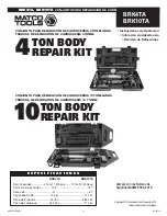 Preview for 12 page of Matco Tools BRK10TA Operating Instructions, Warning Information, Parts Breakdown