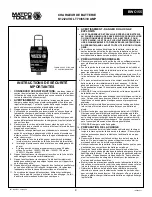 Preview for 9 page of Matco Tools BWC155 Instruction Manual