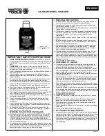 Preview for 1 page of Matco Tools BWC6008 Manual