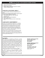 Preview for 9 page of Matco Tools GG60B Operating Instructions Manual