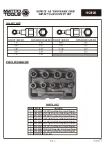 Предварительный просмотр 4 страницы Matco Tools HG10S Quick Start Manual