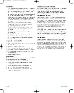 Preview for 2 page of Matco Tools HG300 Operating Instructions