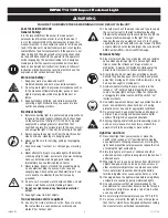 Preview for 2 page of Matco Tools IMPACT13 Operating Instructions Manual