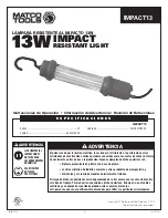 Preview for 6 page of Matco Tools IMPACT13 Operating Instructions Manual