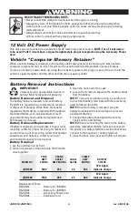 Preview for 4 page of Matco Tools JSB1000 User Manual