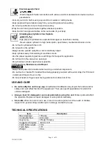 Preview for 6 page of Matco Tools MATACTT1 Owner'S Manual