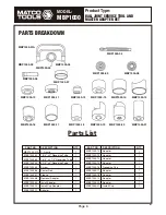 Preview for 6 page of Matco Tools MBP1000 Instruction Manual