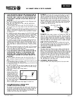 Preview for 2 page of Matco Tools MC9640 Manual