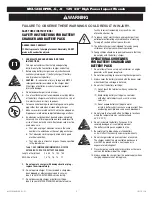 Preview for 5 page of Matco Tools MCL1238HPIW Operating Instructions Manual