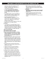 Preview for 10 page of Matco Tools MCL1238IW Operating Instructions Manual