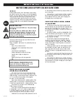 Preview for 6 page of Matco Tools MCL12S Operating Instructions Manual